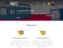 Tablet Screenshot of jupojostechnika.eu
